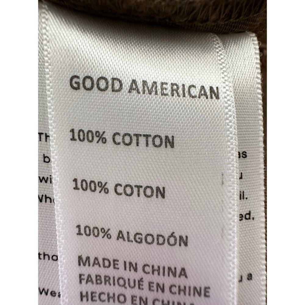 Good American Good Skate Trouser Wide Leg Pants Cotton Size 18 - Picture 6 of 9